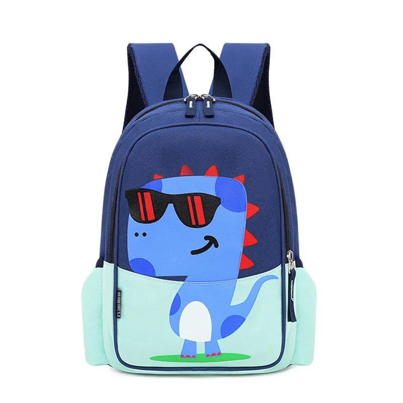 New Cute Dinosaur Design Student Backpack Cross - Border Hot - Selling Double Shoulder Bag for Kindergarten Boys - Zeprah