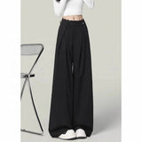 New Design Sense Lace Stitching Wide Leg Pants Women's Spring and Summer Loose Casual Fashion Pants - Zeprah