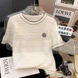 New Design Short - Sleeved Tee Summer Popular Short Sleeve Top Loose - fit Women's T-shirts - Zeprah