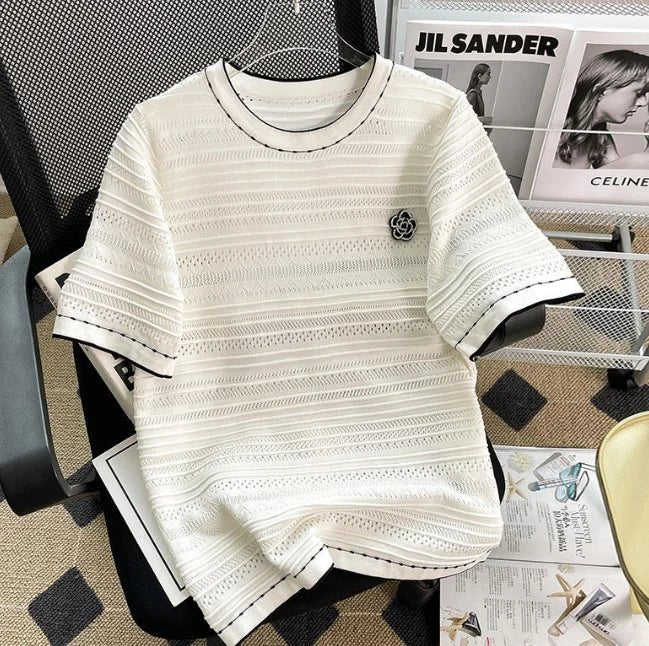 New Design Short - Sleeved Tee Summer Popular Short Sleeve Top Loose - fit Women's T-shirts - Zeprah