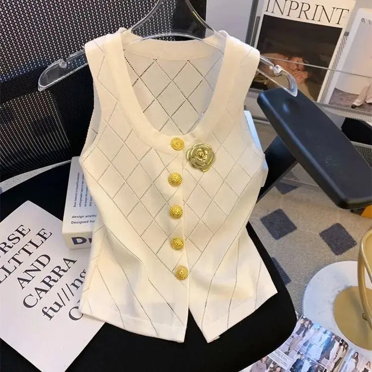 New Design tank Slim - fit V - neck Cool Sleeveless Tops Fashionable Tank Top - Zeprah