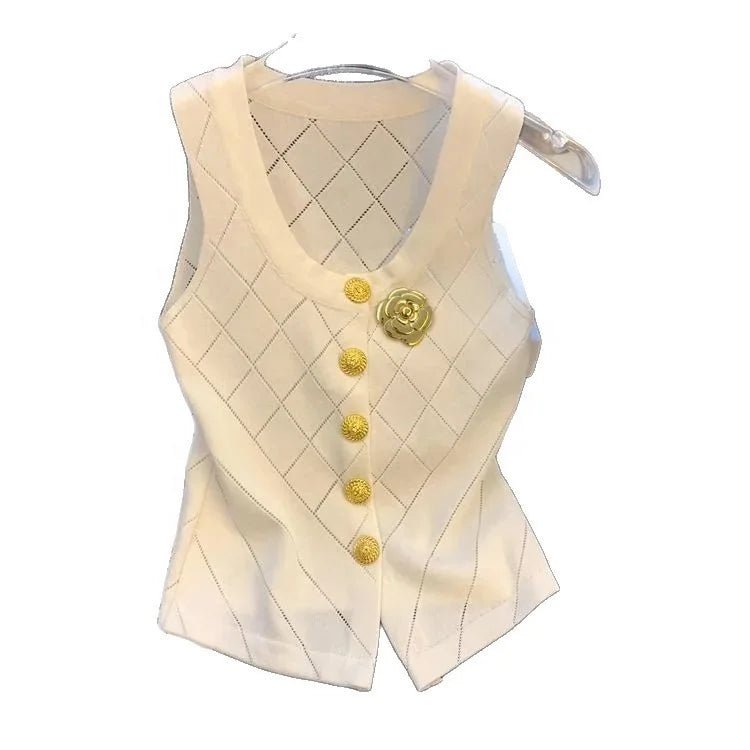 New Design tank Slim - fit V - neck Cool Sleeveless Tops Fashionable Tank Top - Zeprah