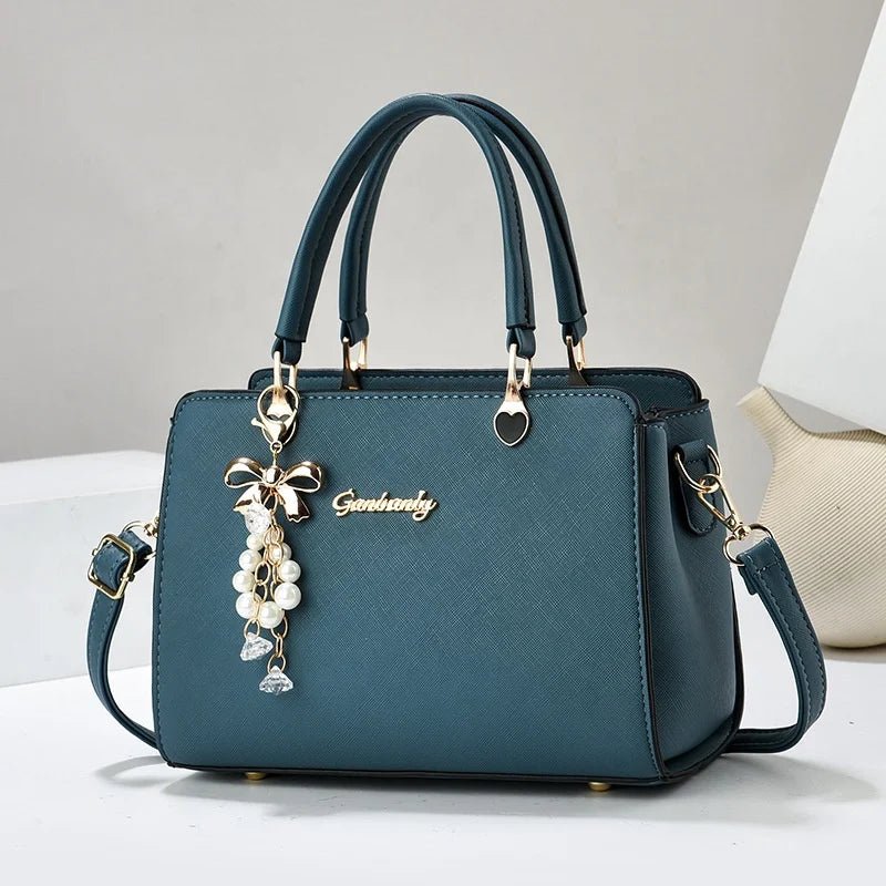 New Elegant Style in Leather PU Hand Bags Ladies Women Hand Bags Luxury Handbags for Women Handbags - Zeprah