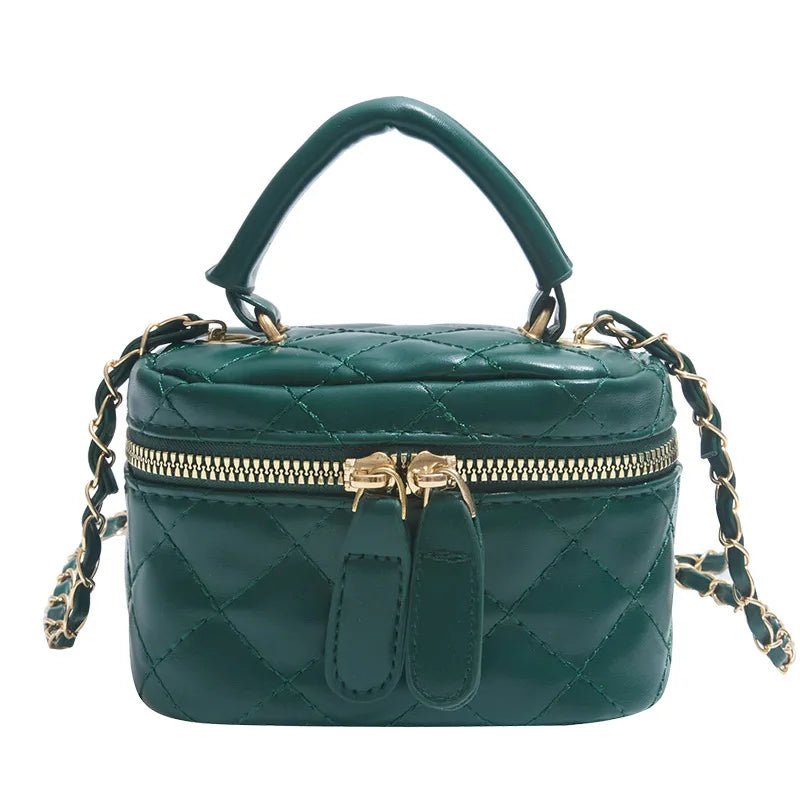 New Fashion Lady Mini Small Box Cosmetic Purse Women's Handbags Chain Shoulder Crossbody Bag - Zeprah