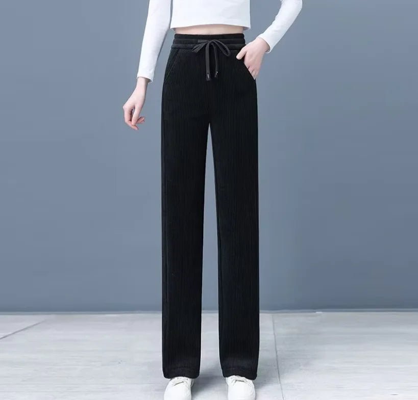 New High - waisted Loose Slimming Casual Straight - leg Pants for the Summer - Zeprah