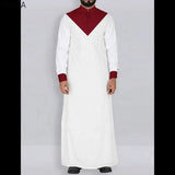New Men Middle East Saudi Long Sleeve Mens Dubai Muslim Arab Thobe - Zeprah