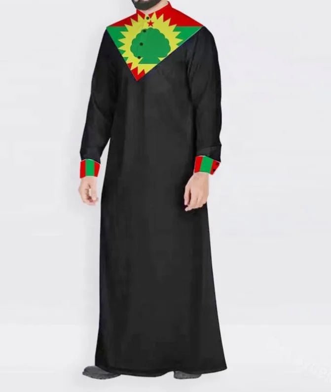 New Men Middle East Saudi Long Sleeve Mens Dubai Muslim Arab Thobe - Zeprah