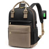 New Oxford Outdoor Daypack Fashion Simple Casual USB Anti - Theft Laptop Backpack College Student Women Travel Backpack - Zeprah