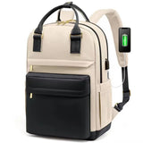 New Oxford Outdoor Daypack Fashion Simple Casual USB Anti - Theft Laptop Backpack College Student Women Travel Backpack - Zeprah