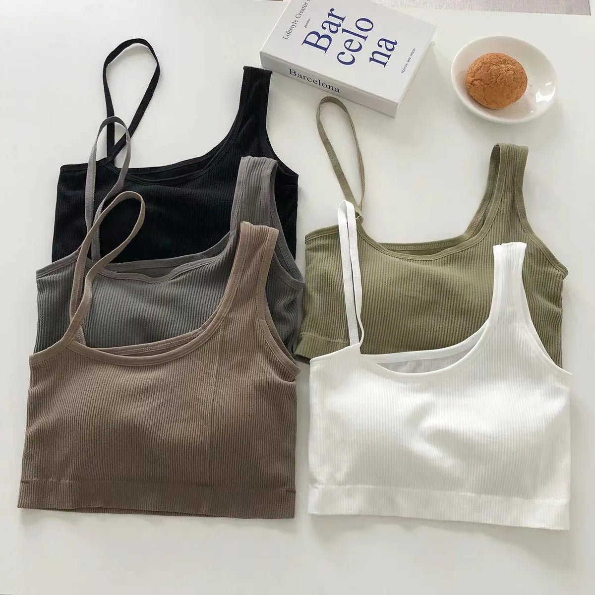 New Product Ideas Padded Spacer Sports Bras for Women Womens Sexy Underwear - Zeprah