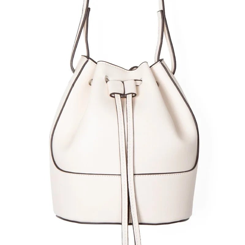 New Product Luxury Women One Shoulder Bucket Large Capacity Handbags Leather Soft Crossbody Bags - Zeprah