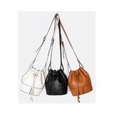 New Product Luxury Women One Shoulder Bucket Large Capacity Handbags Leather Soft Crossbody Bags - Zeprah