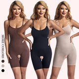 Open Plus Size Body Shaping Clothes Women's Postpartum Tunic Abdominal Shaping Puddle Tight Chest Shaping Body Shapwear - Zeprah