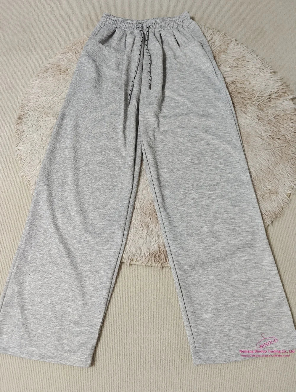 Plain Trousers Loose - fit Premium Quality Slacks Sporty Long Pants - Zeprah