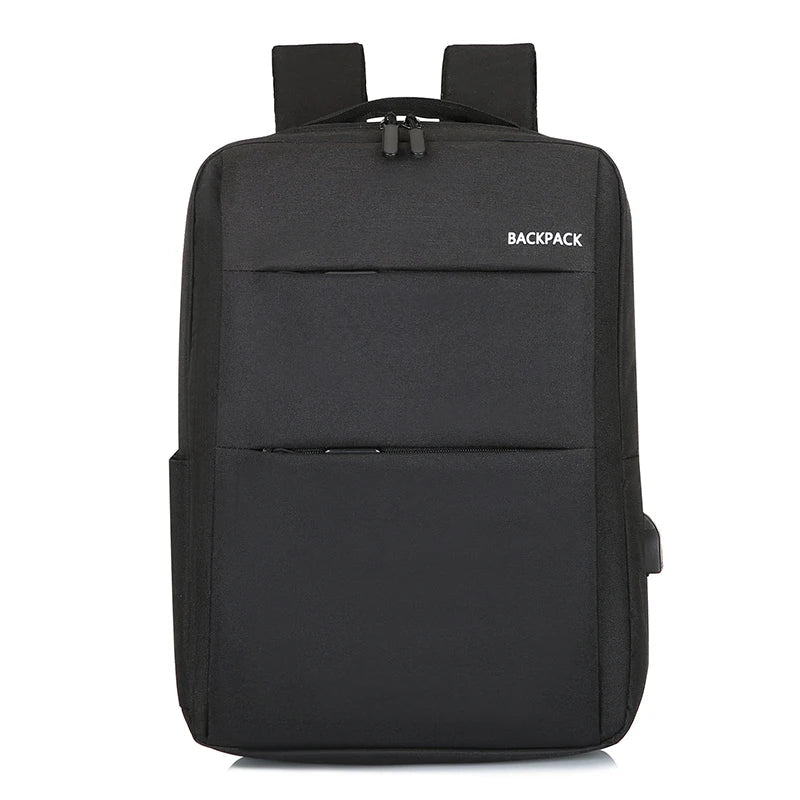 Polyester Waterproof USB Charging Laptops Backpack Business Laptop Backpack Bag - Zeprah