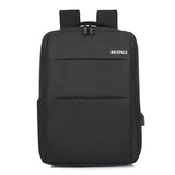 Polyester Waterproof USB Charging Laptops Backpack Business Laptop Backpack Bag - Zeprah