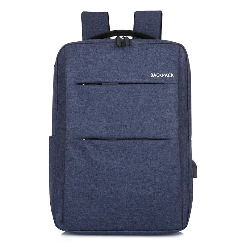 Polyester Waterproof USB Charging Laptops Backpack Business Laptop Backpack Bag - Zeprah