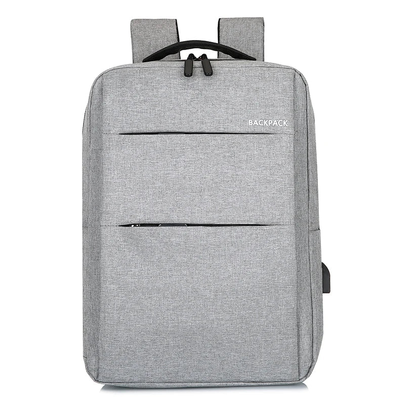 Polyester Waterproof USB Charging Laptops Backpack Business Laptop Backpack Bag - Zeprah