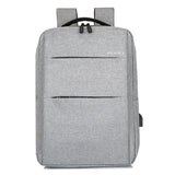 Polyester Waterproof USB Charging Laptops Backpack Business Laptop Backpack Bag - Zeprah