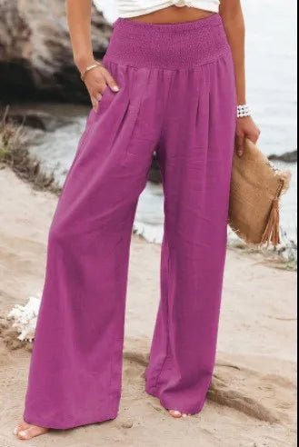 Popular Long Pants Lightweight Classic Straight - Leg Trousers Modern Slacks - Zeprah