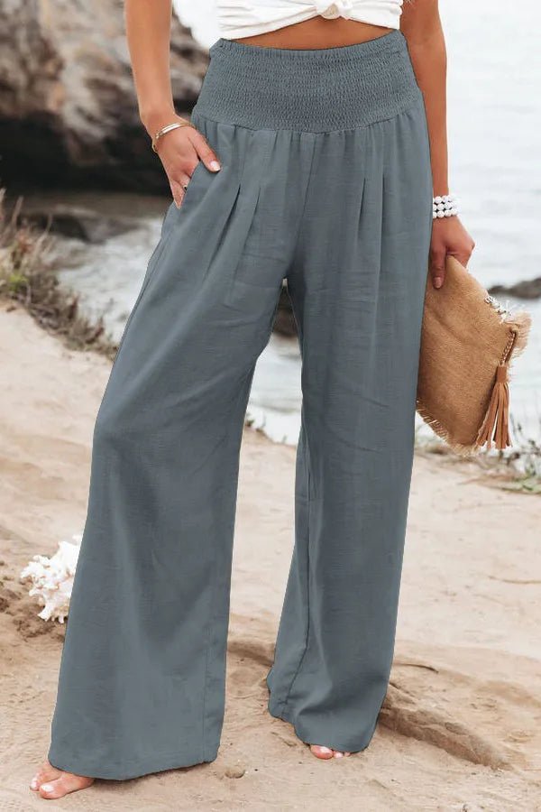 Popular Long Pants Lightweight Classic Straight - Leg Trousers Modern Slacks - Zeprah