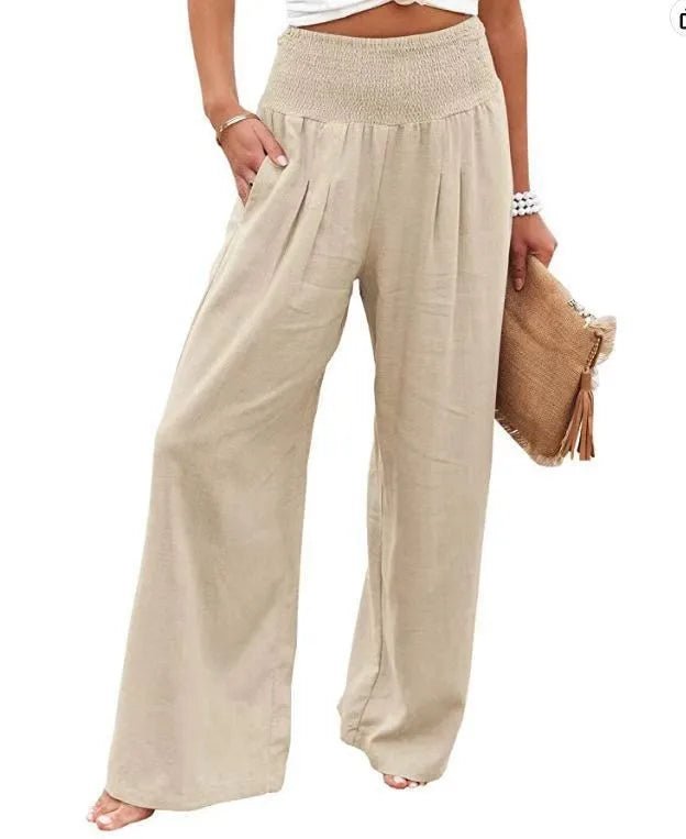 Popular Long Pants Lightweight Classic Straight - Leg Trousers Modern Slacks - Zeprah