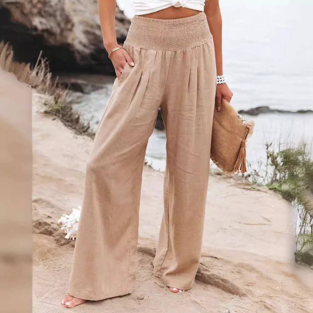 Popular Long Pants Lightweight Classic Straight - Leg Trousers Modern Slacks - Zeprah