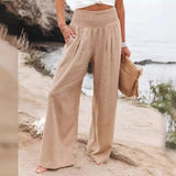 Popular Long Pants Lightweight Classic Straight - Leg Trousers Modern Slacks - Zeprah