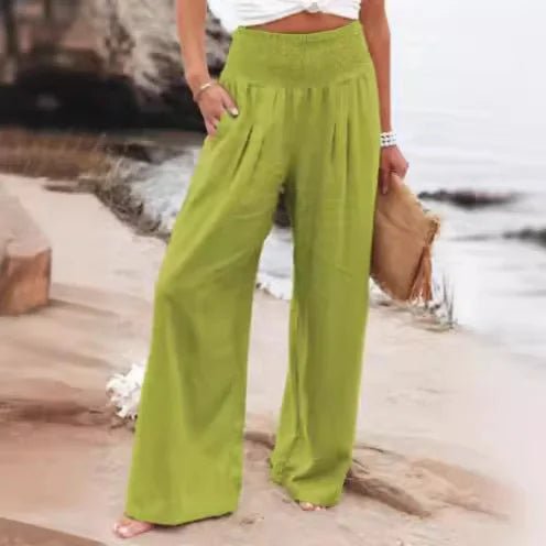 Popular Long Pants Lightweight Classic Straight - Leg Trousers Modern Slacks - Zeprah