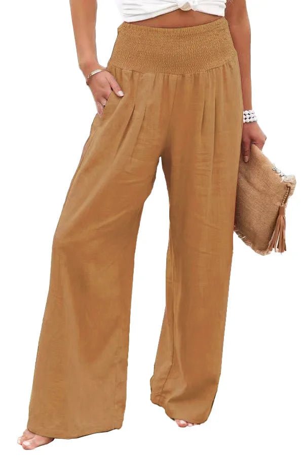 Popular Long Pants Lightweight Classic Straight - Leg Trousers Modern Slacks - Zeprah