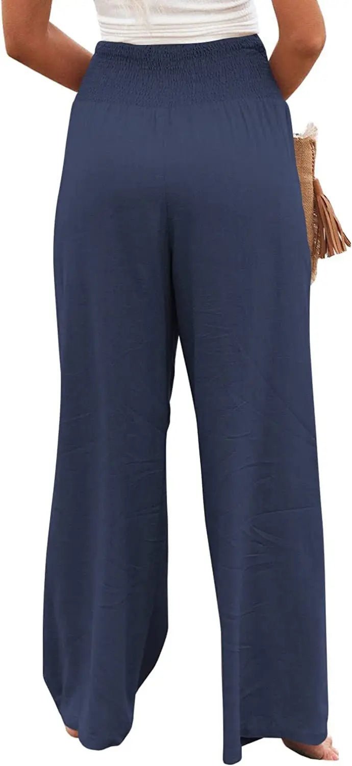 Popular Long Pants Lightweight Classic Straight - Leg Trousers Modern Slacks - Zeprah