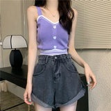 Popular Women Tank Top Knitted Camisole Best Sale Cropped Tank Tops - Zeprah