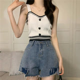 Popular Women Tank Top Knitted Camisole Best Sale Cropped Tank Tops - Zeprah