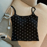 Popular Women's Tanks Camis Fashionable Simple Halter Top Going Out Camisole - Zeprah