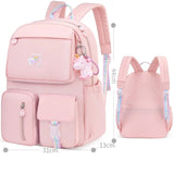 Primary Students School Bags Lightweight Backpacks High Quality Girl Polyester - Zeprah
