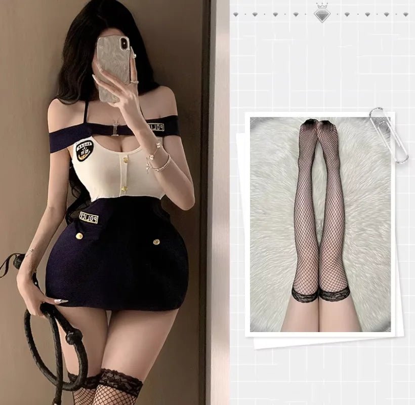 Pure Sex Lingerie Queen Suit Night Tight Role Playing Sexy Cos Royal Sister Uniform - Zeprah