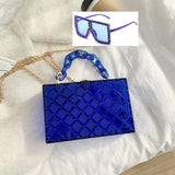 Purses for Women Designer Handbags Matching Purse and Glasses Set Bulks of Women Sunglasses and Purse Set - Zeprah