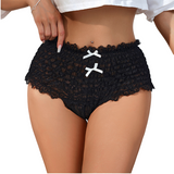 Ruffled Lace Cheeky Shorts
