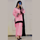 Article Plain Contrast 3pc