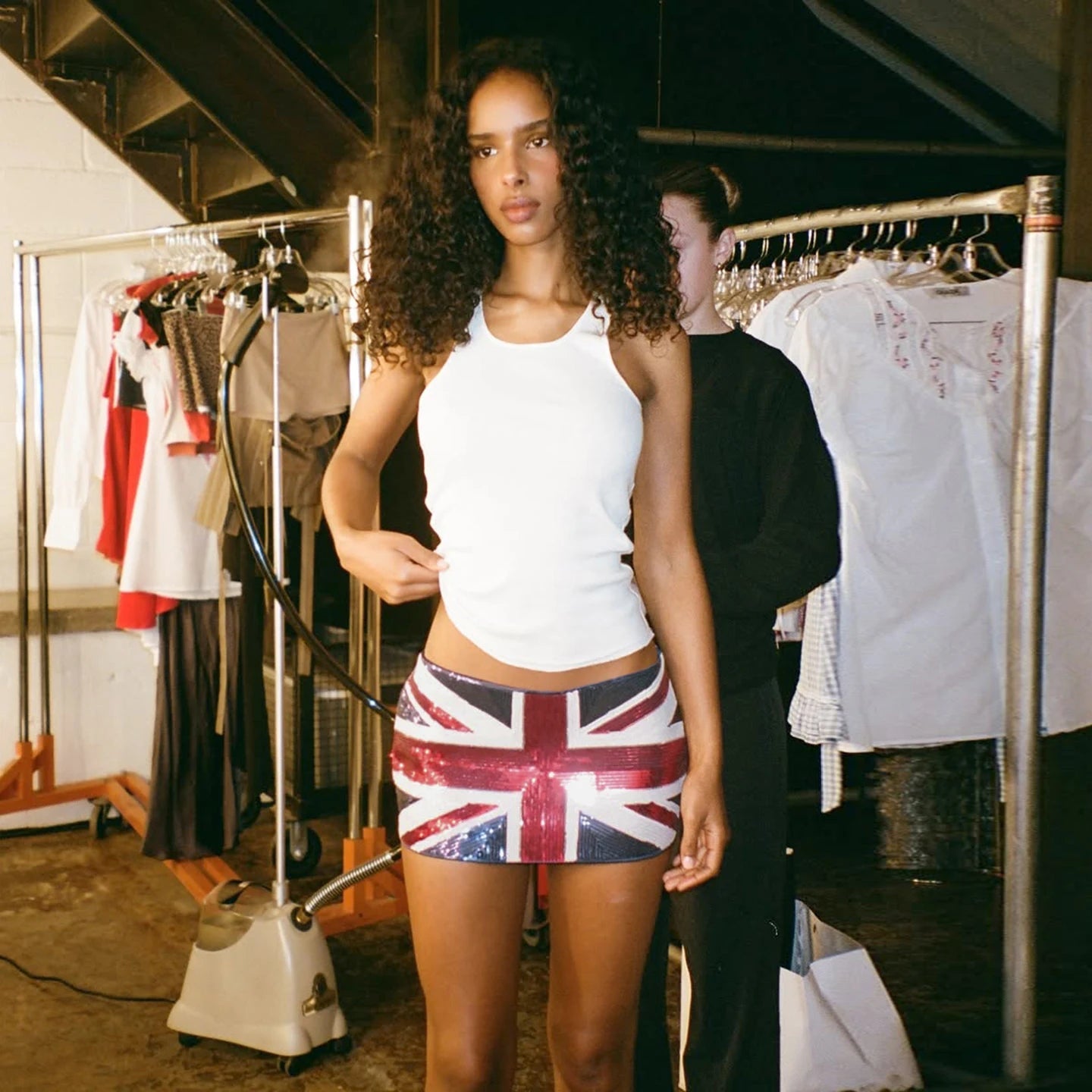 Sequin Wrap Mini Skirt Dropped Waist Bodycon Party Skirt with Contrast Trim Shiny Glitter Anti - Wrinkle Street Style - Zeprah