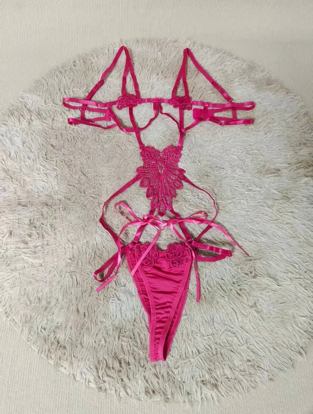 Sexy Bow Steel Ring Sexy Costumes Sexy Lingeries - Zeprah