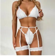 Sexy Lingerie See - Through Sexy Lace Lingerie Women Bundled Womens Sexy Underwear - Zeprah