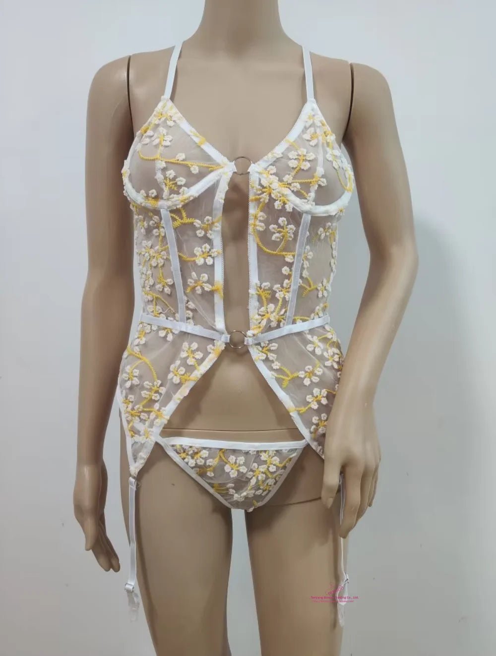 Sexy Mature Floral Lingerie Underwire Sexy Ladies Sexy Nighties Womens Sexy Underwear - Zeprah