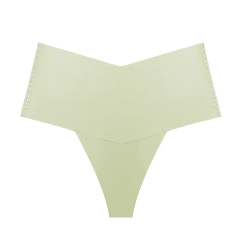 Sexy Mid - Rise Thong | Breathable Quick Dry Polyester Lace Accents - Zeprah
