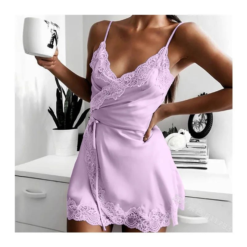 Sexy Underwear Slim - fit One - piece Mesh See - through Female Polyester Dobby Fabric - Zeprah