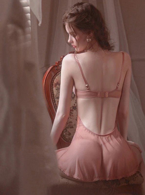 Sexy Xxx Womens Sexy Underwear Sixy Girl Open Crotch Lingerie Baby Doll Lingerie Set - Zeprah