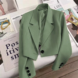 Short Suit Jacket Women's Spring and Autumn New British Style High - end Elegant Trendy Ladies' Coat - Zeprah