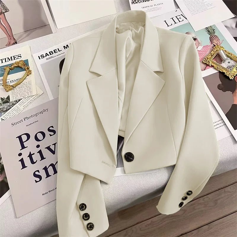 Short Suit Jacket Women's Spring and Autumn New British Style High - end Elegant Trendy Ladies' Coat - Zeprah