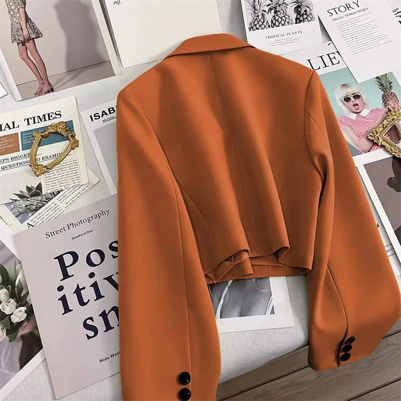 Short Suit Jacket Women's Spring and Autumn New British Style High - end Elegant Trendy Ladies' Coat - Zeprah