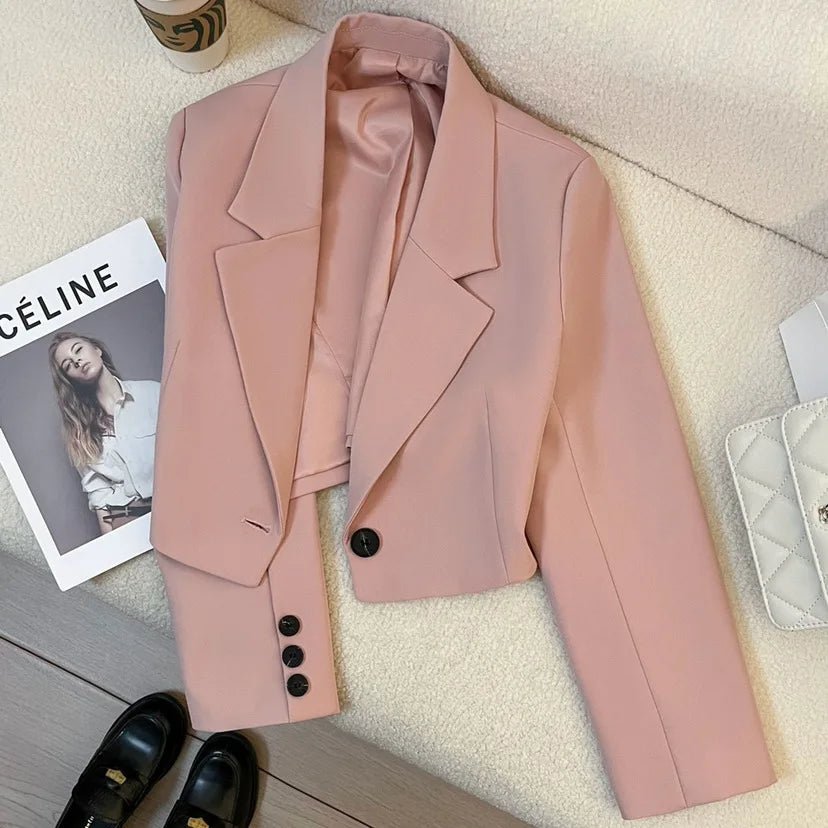 Short Suit Jacket Women's Spring and Autumn New British Style High - end Elegant Trendy Ladies' Coat - Zeprah
